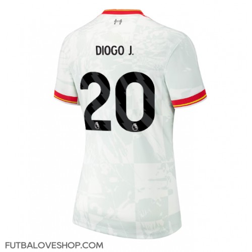 Dres Liverpool Diogo Jota #20 Tretina pre Ženy 2024-25 Krátky Rukáv